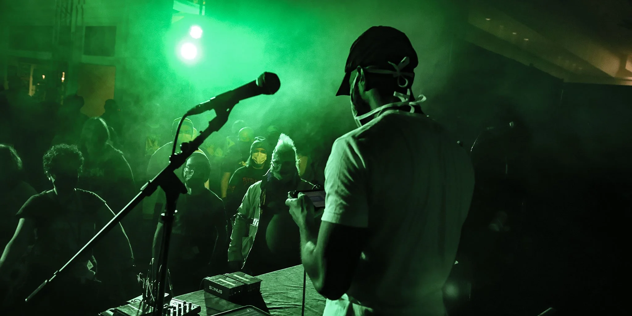 Photo of ThatAndyGuy playing at Chipspace in 2023